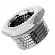 Bucha de Redução 3/4" x 1/2" Cromada: Conexão Segura e Durável para sua Instalação - imagem 2