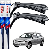Kit Palhetas Limpador Parabrisa Bosch Silicone Gol G4 2005-2013 - Visão Clara e Segura - imagem 1