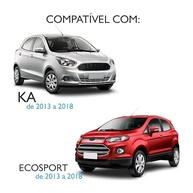 Par de Palhetas Limpador Parabrisa Ecosport e Ka 2013-2018 Silicone Slim - imagem 4