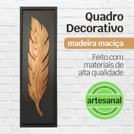 Kit Decoração Náutica para Parede - 4 Peças Artesanais em Madeira Maciça com Estilo Tribal - imagem 3