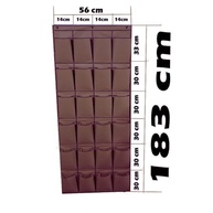 Sapateira 24 Nichos para Porta ou Parede - Organize Até 12 Pares com Estilo e Praticidade - imagem 3