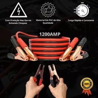 Cabo Chupeta 1200A 2,5m: Partida Rápida e Segura para Carros, Motos e Caminhões - imagem 3