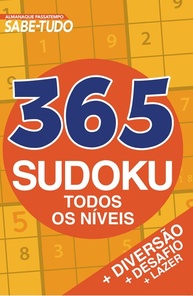 Almanaque Passatempo 365 Sudoku: Desafie sua Mente com Diversão e Lógica! - imagem 1