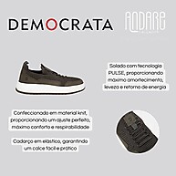 Tênis Democrata Denim Drake Pulse: Conforto e Estilo em Cada Passo - imagem 2