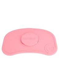 TwistShake Click Mat Mini Jogo Americano Rosa Pastel 31x17cm - Prato Empilhável Seguro para Bebês - imagem 4