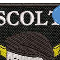 Patch Bordado Escolta Armada: Fixação Personalizada para Uniformes e Acessórios - imagem 1