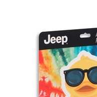Adesivo Jeep Pato de Borracha com Óculos de Sol - Vinil Premium para Jeep, Carro, SUV e Laptop - imagem 4
