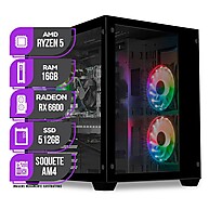 PC Gamer Mancer RX 6600: Domine Seus Jogos! - imagem 1