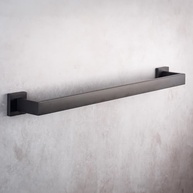 Kit Banheiro Aço Inox Premium Preto Fosco 4 Peças - Moderno e Resistente - imagem 3