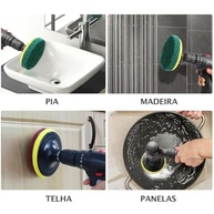 Kit Escova para Furadeira 19 Peças: Limpeza Profissional para Casa e Carro - imagem 4