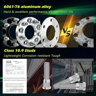 Espaçadores de Roda Customadeonly 2 Peças 1" 6x5.5 a 6x139.7 - Melhore o Desempenho e Estilo do Seu Veículo - imagem 5