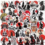 Adesivos Japoneses Bushido Yoksas: 50 Peças Impermeáveis com Espírito Samurai para Laptop, Carro e Mais! - imagem 2