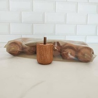 Pés para Cama Box King/Queen 5cm - Conjunto com 12 Peças em Madeira Mel - imagem 5