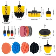 Kit Escova para Furadeira 19 Peças: Limpeza Profissional para Casa e Carro - imagem 3