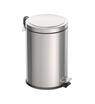 Lixeira com Pedal 20L em Aço Inox Tramontina - Acabamento Polido - imagem 1