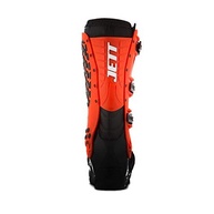 Bota Motocross Articulada Jett Hi-Vis Preta/Vermelha - Proteção e Performance para seu Pedal! - imagem 5