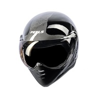 Capacete Aberto Peels F-21 North Moto Preto/Grafite com Queixeira Removível - Estilo e Segurança - imagem 3