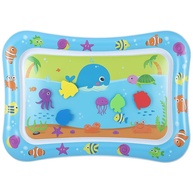 Tapete Sensorial Aquático Inflável para Bebês - Estimulação Visual e Tátil com Peixes Coloridos - imagem 1