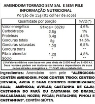 Amendoim Torrado Sem Sal Sem Pele Viva Salute a Vácuo - 1Kg - imagem 2