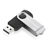 Pen Drive 4GB Multilaser: Leve Seus Arquivos com Segurança! - imagem 1