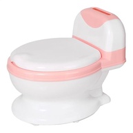 Penico Privadinha Troninho Infantil OHANA BABY - Simulador de Privada com Assento Anatômico Rosa - imagem 2
