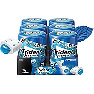 Trident XSenses Peppermint: Frescor Intenso Sem Açúcar (6x54g) - imagem 2