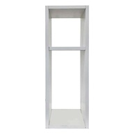 Mesa de Cabeceira Pequena 20x20x60cm Branca - Ideal para Quarto e Sala - imagem 5