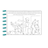 Livro de Colorir Cute & Comfy Super Special Edição 10: O Pequeno Príncipe - Encadernação em Disco - imagem 3