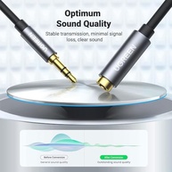QCYDOBRASIL Cabo Extensor de Áudio 3.5mm: Som Ampliado e Conexão Perfeita! - imagem 3