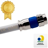 Cabo Coaxial RG06 10m Branco: Conexão Perfeita para Sua Antena! - imagem 5