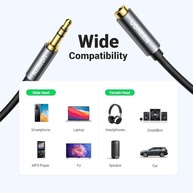 QCYDOBRASIL Cabo Extensor de Áudio 3.5mm: Som Ampliado e Conexão Perfeita! - imagem 5