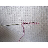 Tecido Etamine Branco 100% Algodão para Bordado Perfeito - imagem 1
