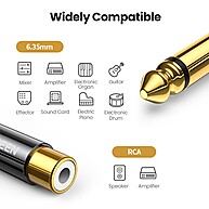 Adaptador P2/RCA Ugreen: Som Perfeito! - imagem 2