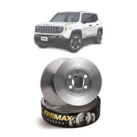 Discos de Freio Traseiro Sólido Fremax para Jeep Renegade (2015-2021) - Segurança e Performance - imagem 2