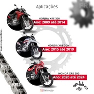 Kit Relação Scud XRE 300: Performance e Durabilidade para sua Moto (2009-2024) - imagem 3