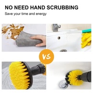Conjunto de 6 Escovas de Perfuração com Extensor Longo - Limpeza Eficiente para Cozinha, Banheiro e Mais - imagem 4