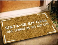 Tapete Capacho Sinta em Casa 60x40 cm - Decorativo e Personalizável para Entrada - imagem 2