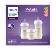 Kit Mamadeiras Philips Avent Pétala 3.0 - 3 Unidades com Bicos de Diferentes Fluxos - imagem 1