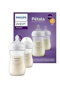 Philips Avent Kit Mamadeira Pétala 3.0 Duplo 260ml com Tetinas Médias - SCY903/02 - imagem 2