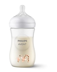 Mamadeira Philips Avent Pétala 3.0 260ml com Bico Médio - Design Girafa - imagem 4