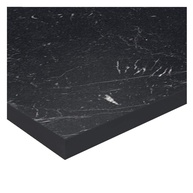 Tampo Madesa 120cm em MDF Preto Nero Marquina - Acabamento Premium para Balcão de Pia - imagem 1