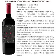 Picarón Cabernet Sauvignon: Vinho Tinto Premium 750ml - imagem 3