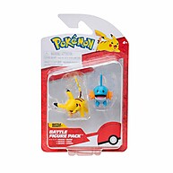 Pikachu e Mudkip: 2 Bonecos Pokémon para Batalhas Épicas! - imagem 1