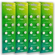 Pilha LR44 Elgin: Kit 40 Unidades – Energia Duradoura! - imagem 1