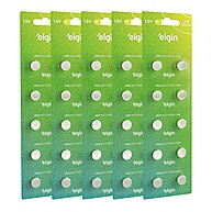 Pilhas LR44 Elgin: Kit 50 Unidades 🔋 - imagem 1