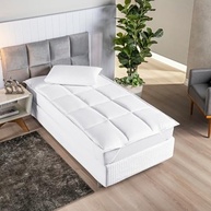 Pillow Top Suavitec Solteiro - Conforto Premium para Colchão Até 40cm - imagem 2