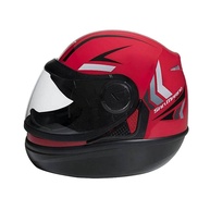 Capacete San Marino Speed One Vermelho e Preto: Segurança e Estilo para Sua Pilotagem - imagem 1