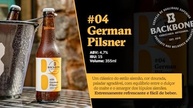 Cerveja German Pilsner Backbone 355mL - imagem 1