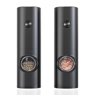 Moedor Elétrico de Sal e Pimenta Automático com LED - Pacote com 2 Unidades - imagem 2