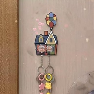 Porta-Chaves de Casal Velho Desenho Animado - Pingente Acrílico para Geladeira e Decoração - imagem 4